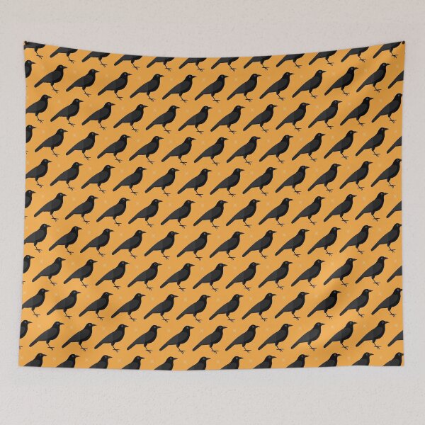 Item preview, Rooks on orange designed and sold by reneesillus.