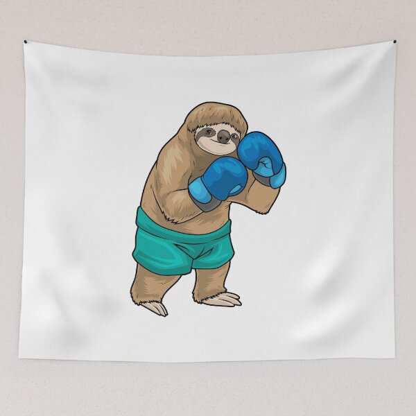 Item preview, Sloth Boxer Boxing gloves Boxing designed and sold by Snabdesign84.