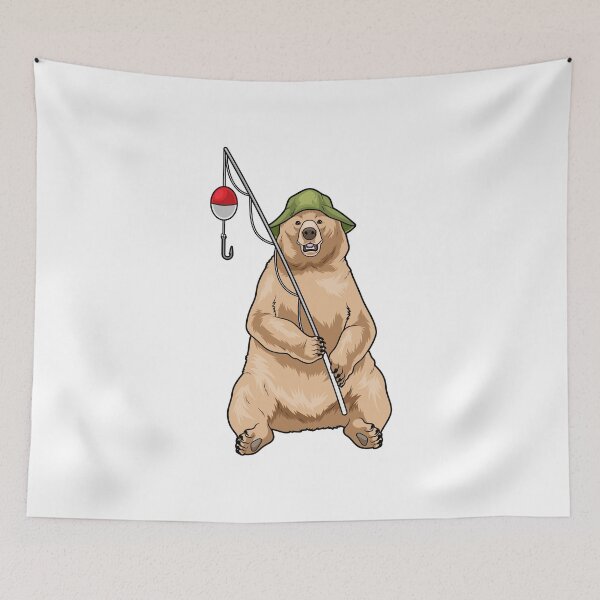 Item preview, Bear Fisher Fishing rod Fishing designed and sold by Snabdesign84.