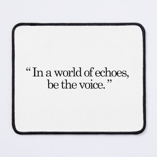 Item preview, In a world of echoes, be the voice. designed and sold by effortless business growth.