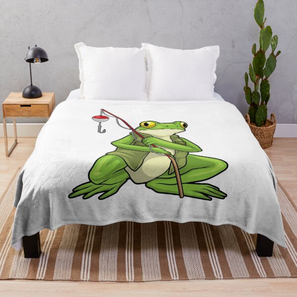 Item preview, Frog Fisher Fishing rod Fishing designed and sold by Snabdesign84.