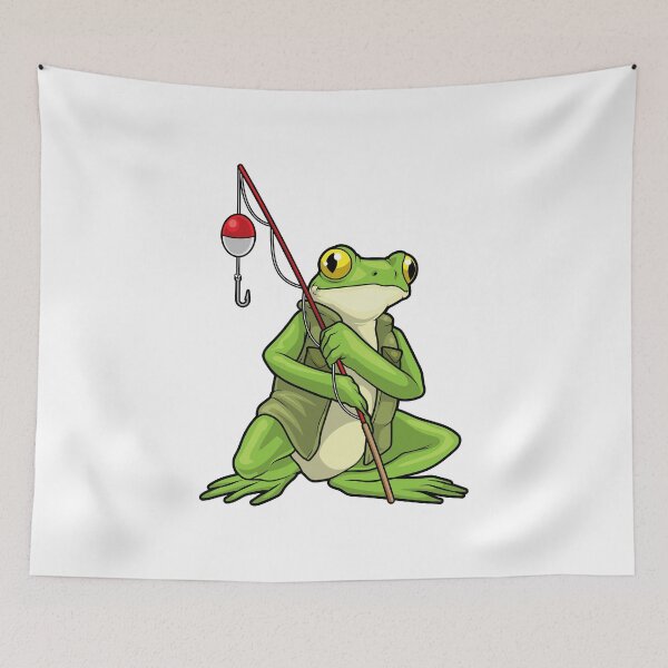 Item preview, Frog Fisher Fishing rod Fishing designed and sold by Snabdesign84.