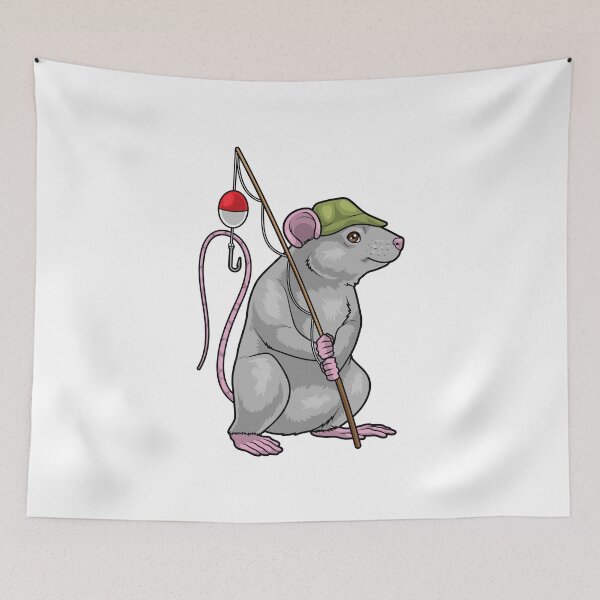 Item preview, Rat Fisher Fishing rod Fishing designed and sold by Snabdesign84.