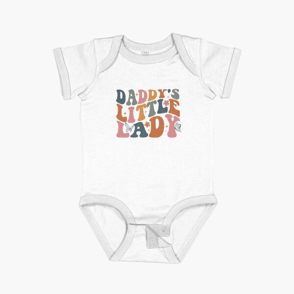 Item preview, Daddy's Little Lady Bubble Baby Girl Father's day designed and sold by KumaThonger.