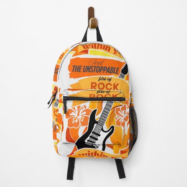 Item preview, Feel The Unstoppable Fire Of Rock Burning Guitar Passion designed and sold by SplashTastic.