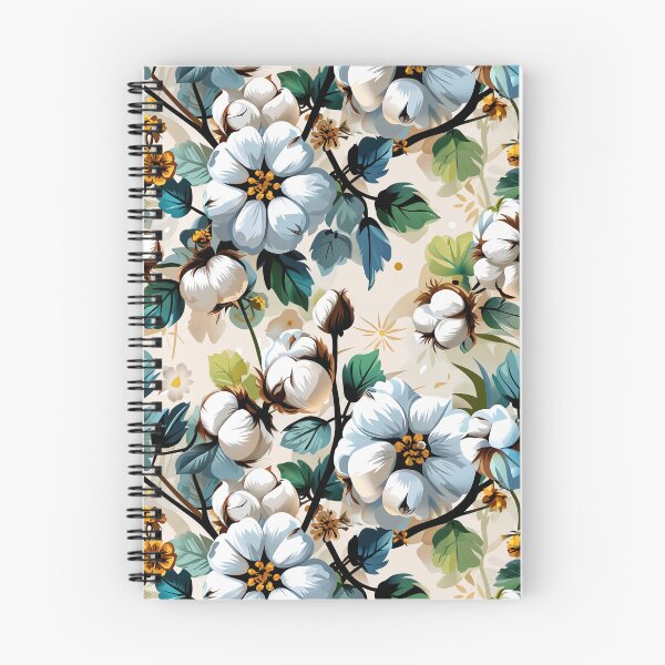 Item preview, Delicate Cotton Bloom Pattern designed and sold by Canvas-Whispers.