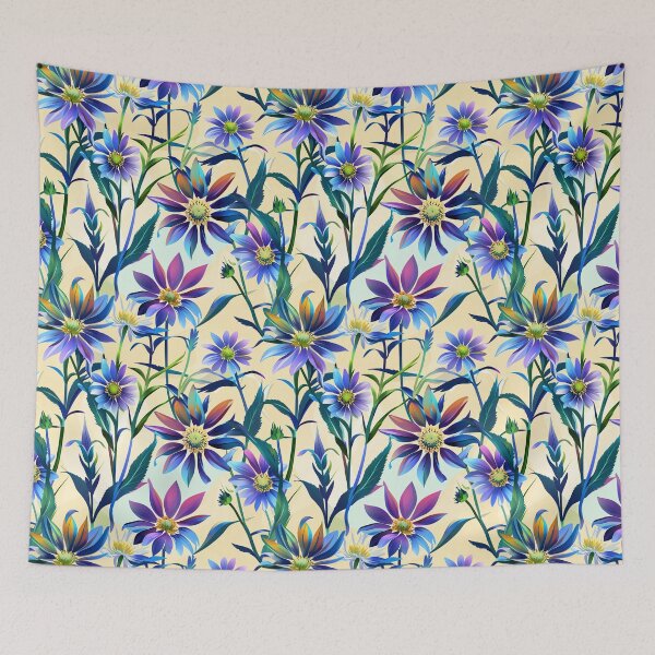 Item preview, Graceful Cornflower Blossoms designed and sold by ArtDzignsZA.