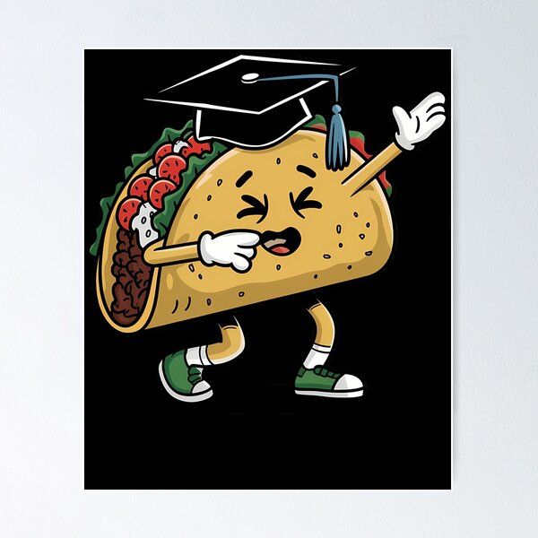 Item preview, Dabbing Taco Graduation designed and sold by aidenpier.