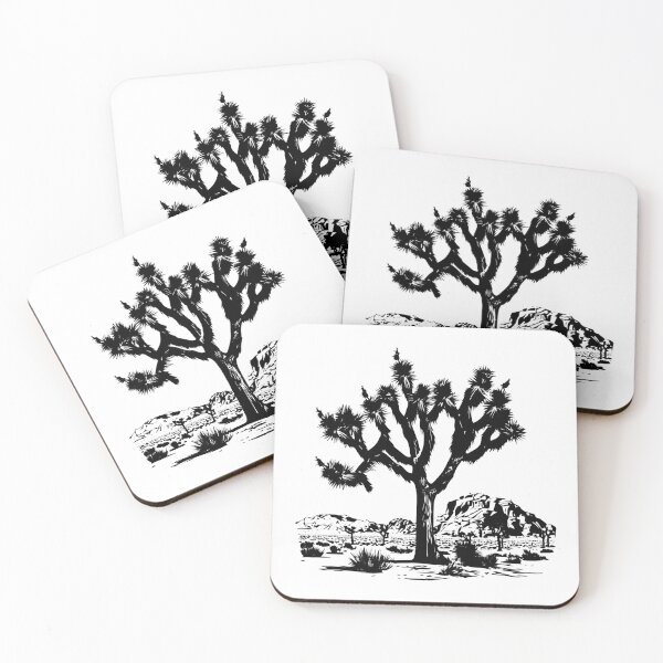 Item preview, Joshua Tree Desert Yucca Mojave Palm Plant National Park designed and sold by inkoutninja.