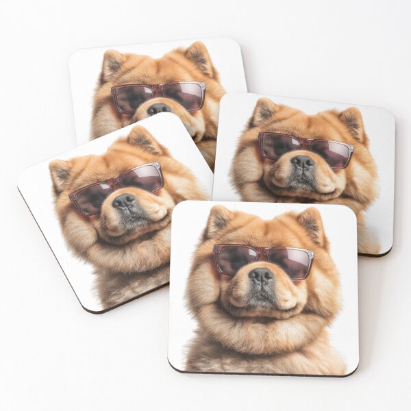 Item preview, Funny cool Chow Chow Dog wearing sunglasses designed and sold by LazyOwlStore.