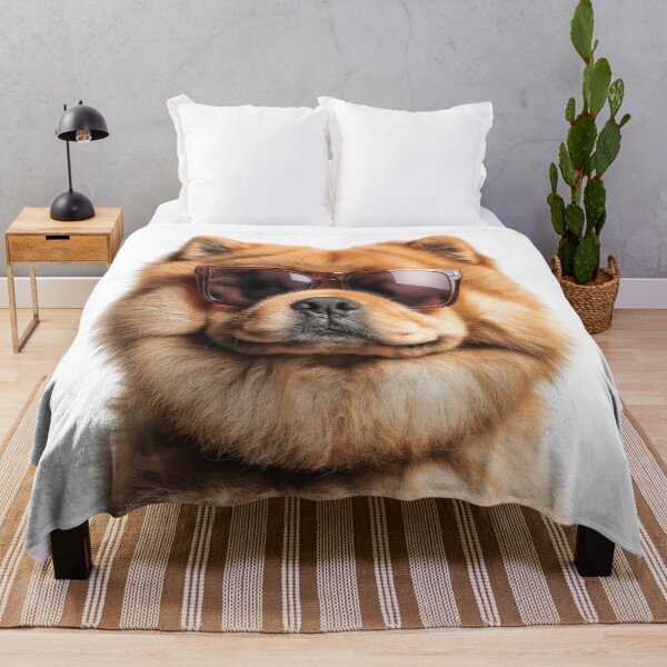 Item preview, Funny cool Chow Chow Dog wearing sunglasses designed and sold by LazyOwlStore.
