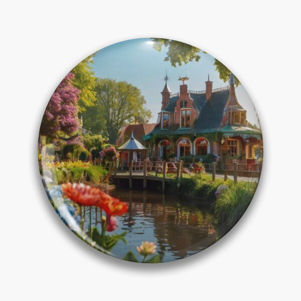 Artikelvorschau, A Blossom-Filled Wonderland: Dining by the Canal entworfen und verkauft von BlareBlare.