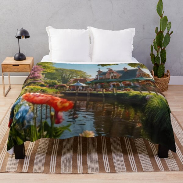 Item preview, A Blossom-Filled Wonderland: Dining by the Canal designed and sold by BlareBlare.