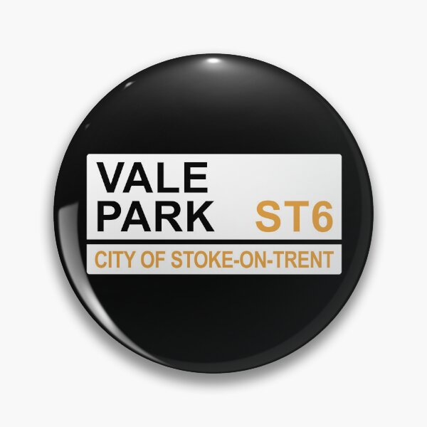 Item preview, Stoke-on-Trent Vale Park Iconic Street Sign designed and sold by DelfDesign.