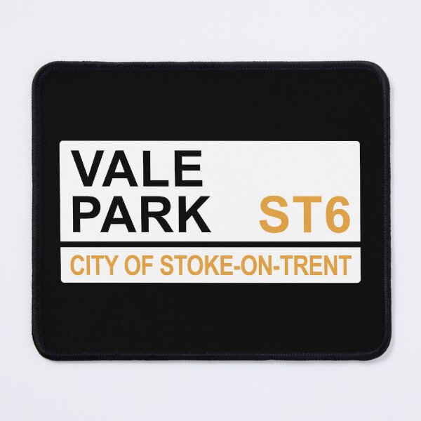 Item preview, Stoke-on-Trent Vale Park Iconic Street Sign designed and sold by DelfDesign.