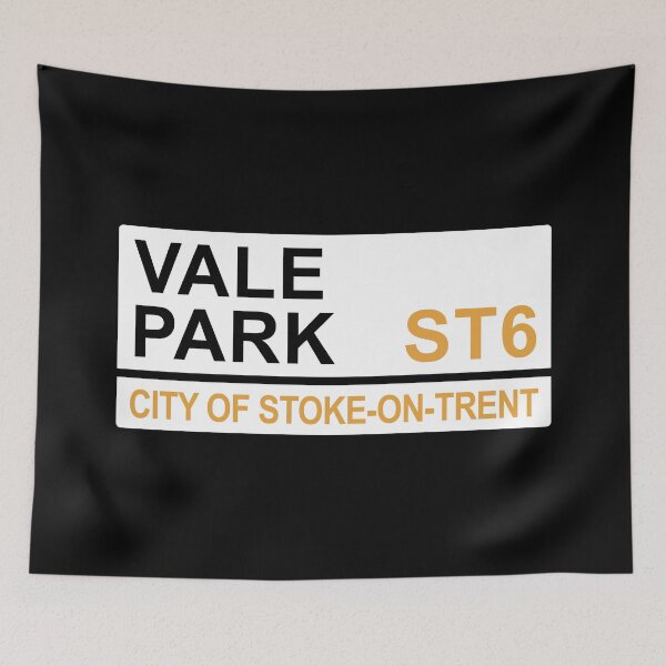 Item preview, Stoke-on-Trent Vale Park Iconic Street Sign designed and sold by DelfDesign.