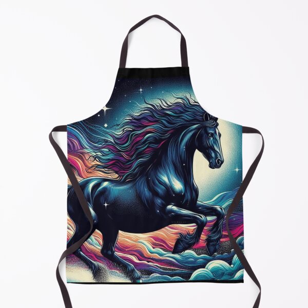 Item preview, Pop Art Style Black Stallion designed and sold by Dogandesighn.