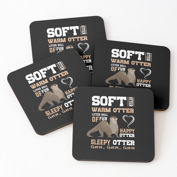 Item preview, Otter Gifts Soft Otter Warm Otter Happy Otter Funny Essential designed and sold by Spyshirt.