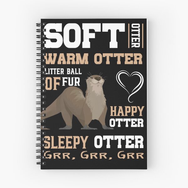 Item preview, Otter Gifts Soft Otter Warm Otter Happy Otter Funny Essential designed and sold by Spyshirt.