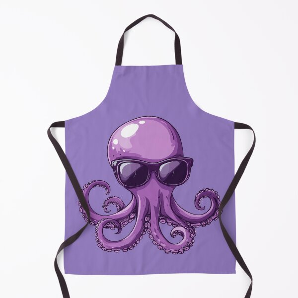 Item preview, Funny cool Octopus wearing sunglasses  designed and sold by FluffyGallery.