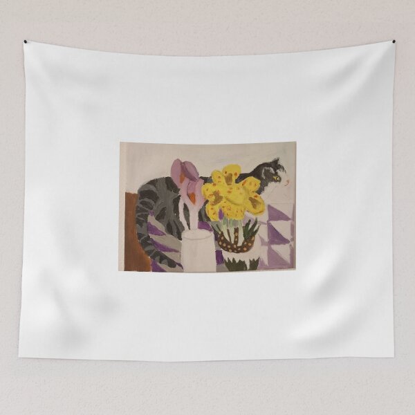 Item preview, Cat on table.  designed and sold by Nina D Club.