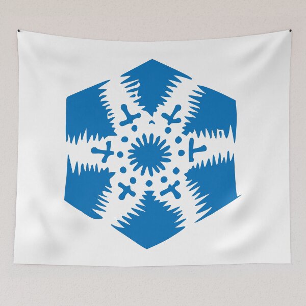 Item preview, Snow Flake, Winter in Japan - Japanese Design designed and sold by Japan Design Prints.