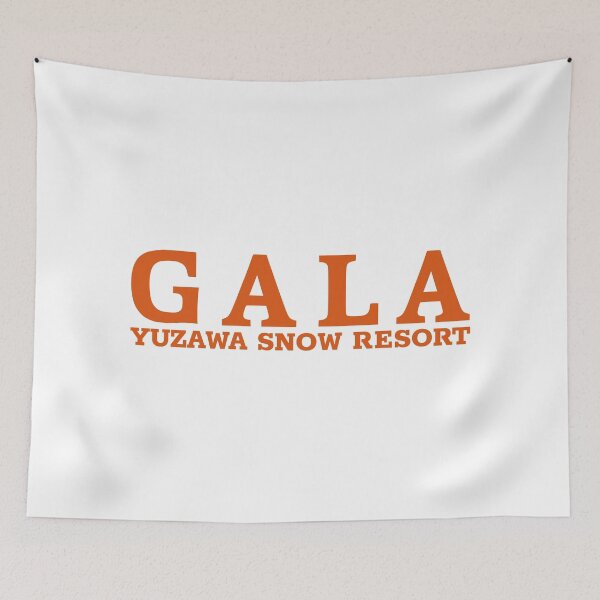 Item preview, GALA Yuzawa Ski Resort 02 Niigata Japan | Snowboard Decal Japow Snow designed and sold by PawaPotto.