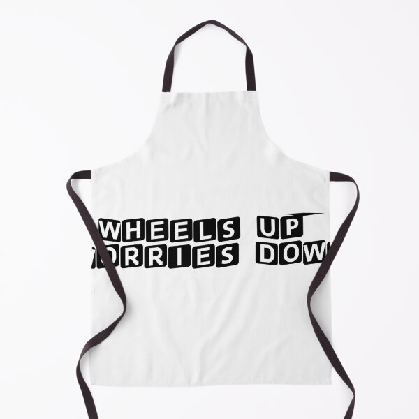 Item preview, Wheels Up, Worries Down designed and sold by Ninjacatoff.