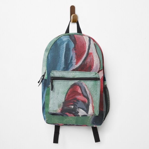 Item preview, Red Sneakers Art – Retro Kicks Pop Art Painting designed and sold by Studio Bart Carels.