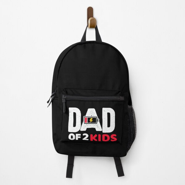 Item preview, Dad of 2 Kids – Low Battery – Tired Dad Gift designed and sold by -justb-.