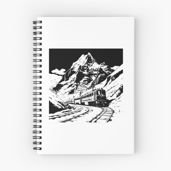 Artikelvorschau, Schweizer Alpen Jungfraujoch Jungfrau Hochebene Zug Berg Eis  entworfen und verkauft von inkoutninja.