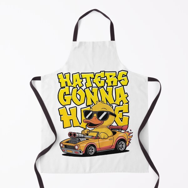 Item preview, Haters Gonna Hate Yellow Rubber Duck Cruisin designed and sold by MonkiFlipp.