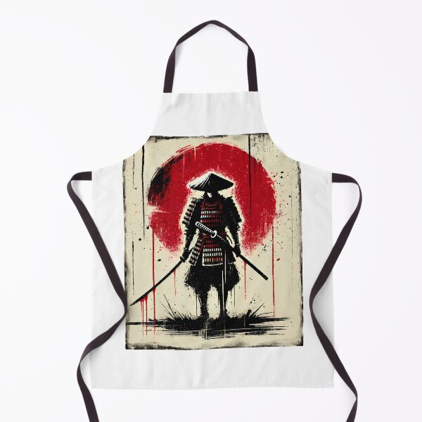 Item preview, Vintage Retro Samurai Japanese Art Fighter Martial designed and sold by Kimberley King Art  King Art.