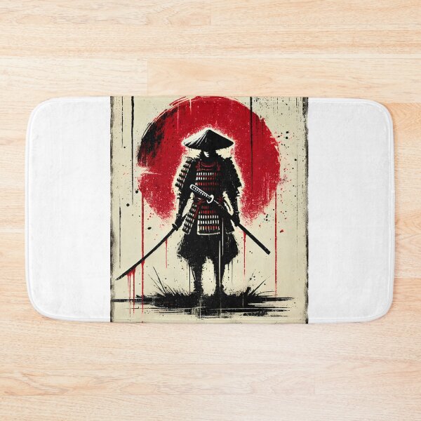 Item preview, Vintage Retro Samurai Japanese Art Fighter Martial designed and sold by Kimberley King Art  King Art.
