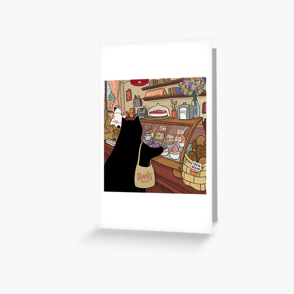 Item preview, Stanis at the Bakery  designed and sold by Stanis the Cat.