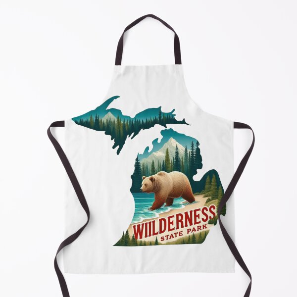 Item preview, Wilderness State Park United States Watercolor Nature designed and sold by HaydenMillepied.