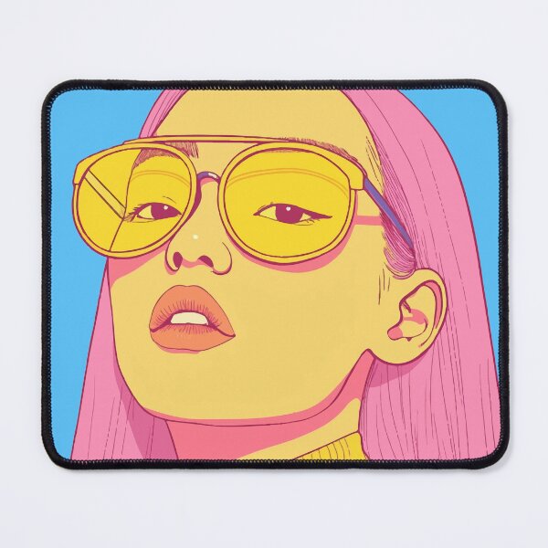 Item preview, Cool Girl – Pop Art Aesthetic designed and sold by Moss and Moon Studio.