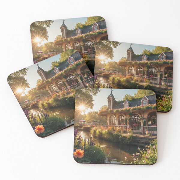 Item preview, The Secret Fairy Tale Café by the Water designed and sold by BlareBlare.