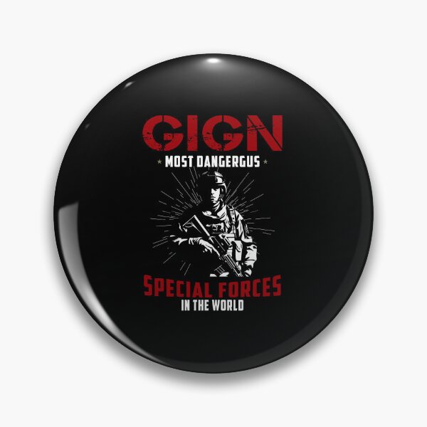 Item preview, Groupe d'intervention de la gendarmerie nationale des forces d'élite du GIGN designed and sold by Spyshirt.