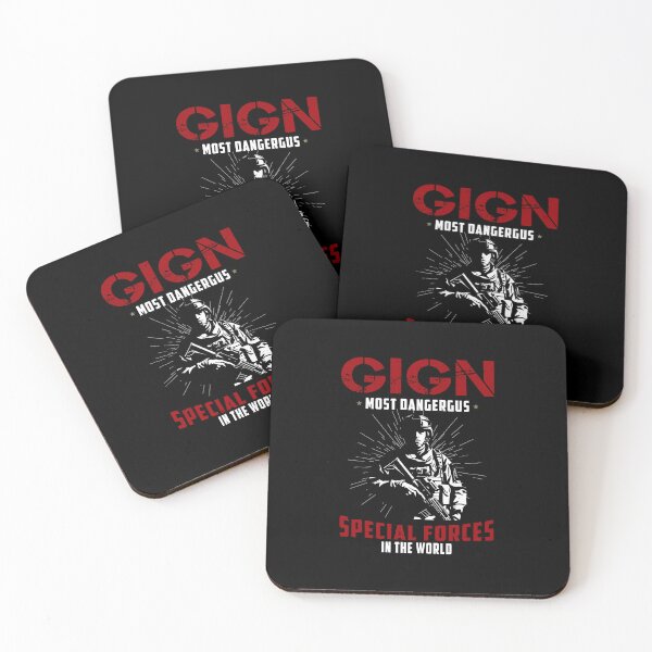 Item preview, Groupe d'intervention de la gendarmerie nationale des forces d'élite du GIGN designed and sold by Spyshirt.