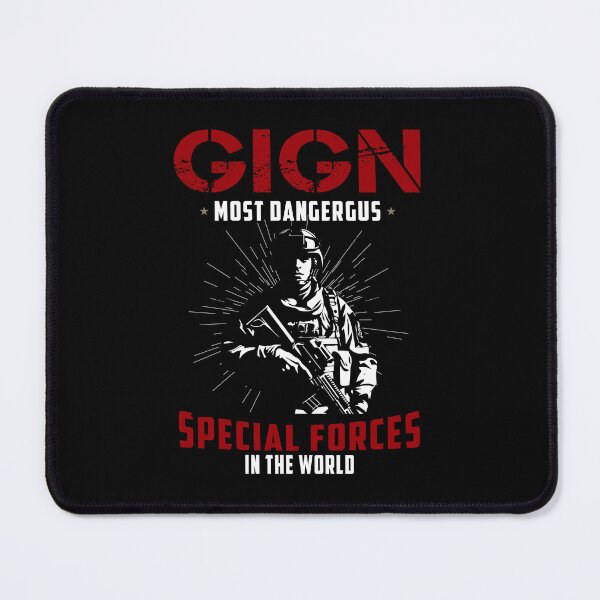 Item preview, Groupe d'intervention de la gendarmerie nationale des forces d'élite du GIGN designed and sold by Spyshirt.