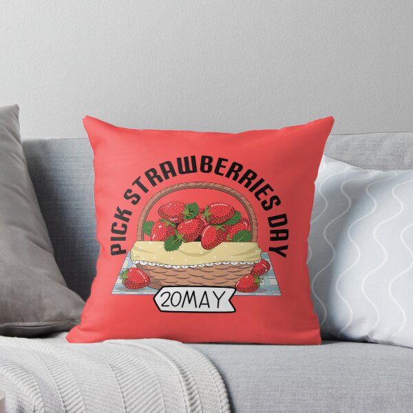 Item preview, 20 May Pick Strawberries Day - Wacky Holidays designed and sold by ChemicalXShop.