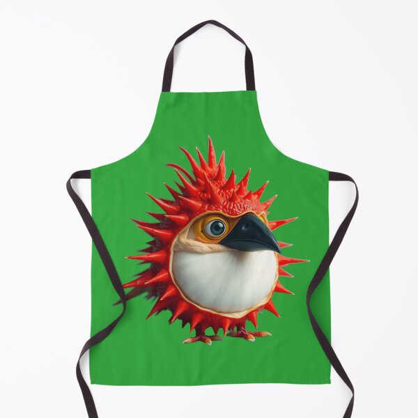 Item preview, Durian Bird - Cute Spiky Tropical Creature designed and sold by gtrock.