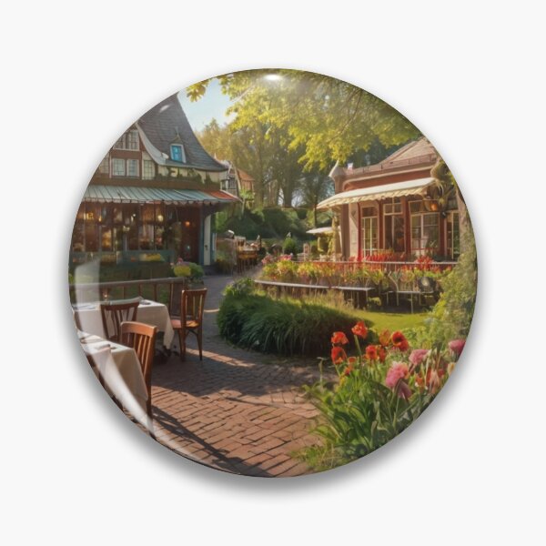 Artikelvorschau, A Storybook Setting: Dining in a Fairytale Dutch City entworfen und verkauft von BlareBlare.