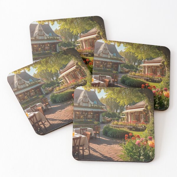 Item preview, A Storybook Setting: Dining in a Fairytale Dutch City designed and sold by BlareBlare.