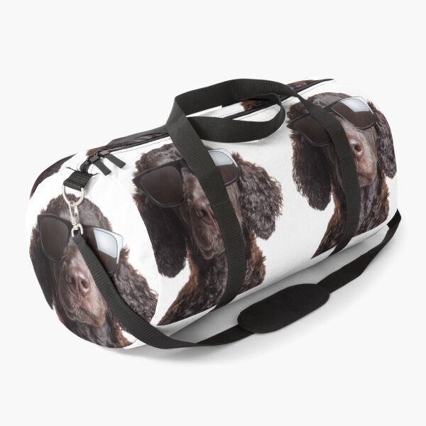 Item preview, Funny cool Curly coated Retriever Dog wearing sunglasses designed and sold by LazyOwlStore.