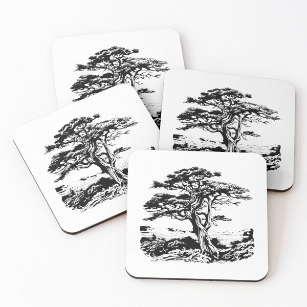 Item preview, Juniper Banyan Maui Fig Bonsai Balete Old Tree Woodland designed and sold by inkoutninja.