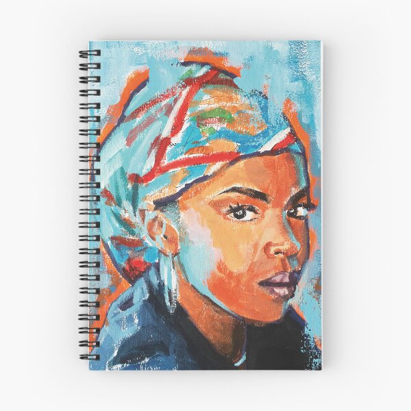 Item preview, Lauryn Hill Rap Portrait – Hip Hop & Neo Soul Art Print designed and sold by Studio Bart Carels.