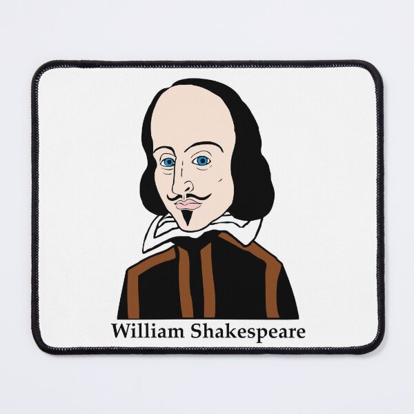 Item preview, William Shakespeare designed and sold by Traveldrawings.