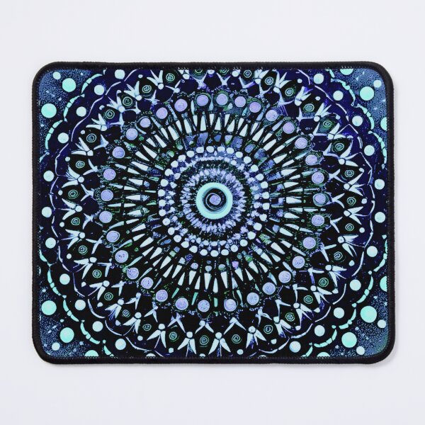 Item preview, Large mandala blue designed and sold by EB-DigitalART.